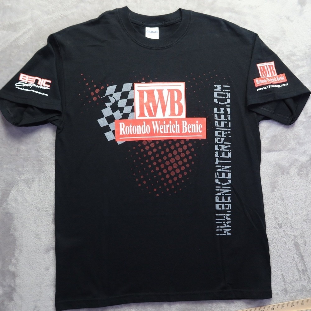 RWB RW Motorsports Racing Rotondo Weirich Benic T Shirt‎ M USAC Extreme Outlaw